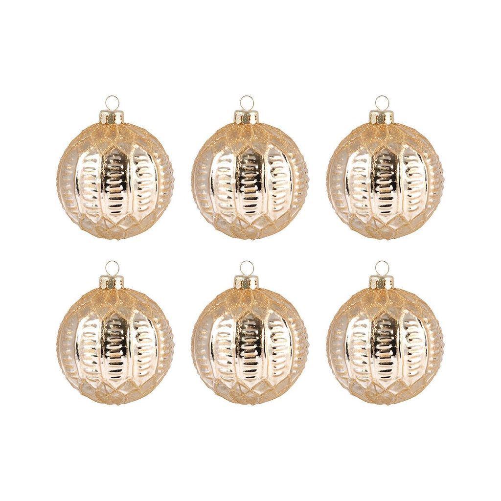 519635 - Round Optic Ornament (Set of 6)