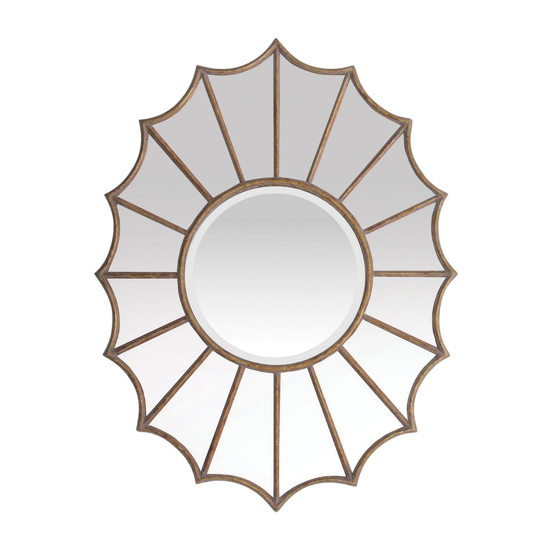 55-0005M Victoria Starburst Beveled Mirror - Free Shipping! Mirror - RauFurniture.com