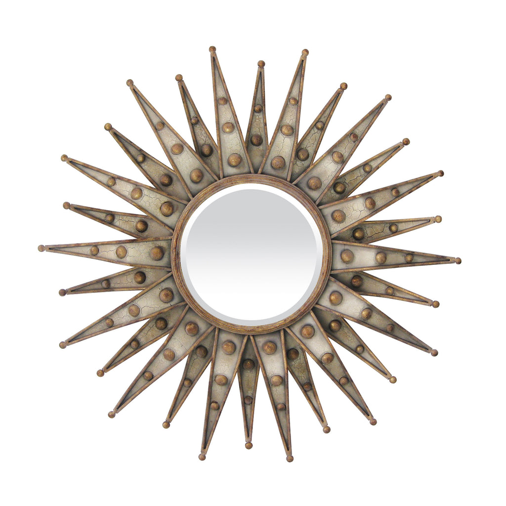 55-0062M Centauri Starburst Beveled Mirror Mirror - RauFurniture.com