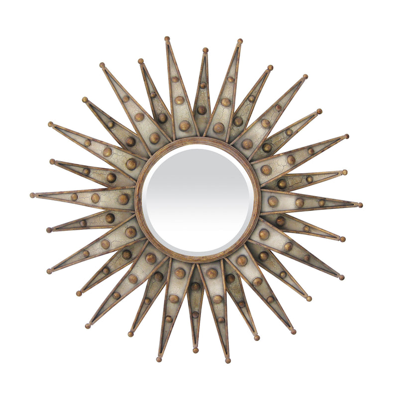 55-0062M Centauri Starburst Beveled Mirror Mirror - RauFurniture.com