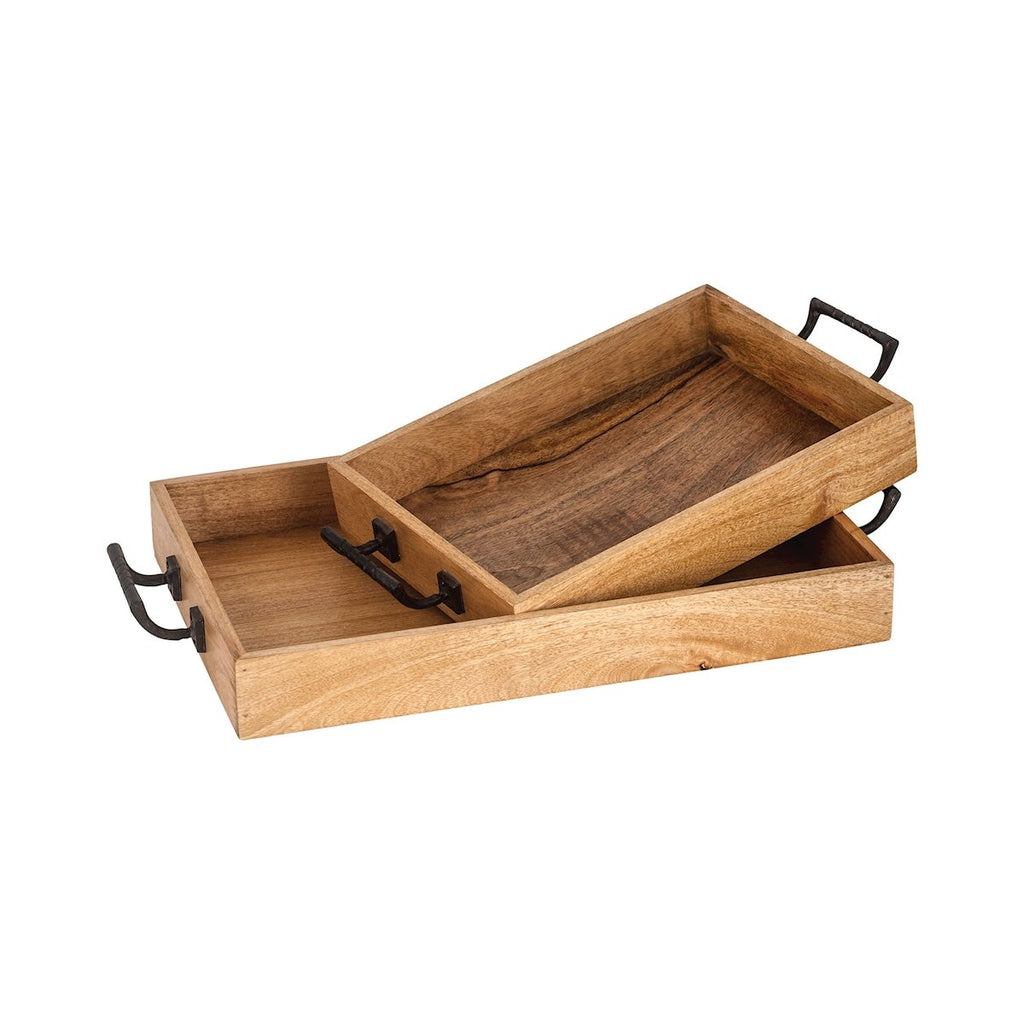 609657 - Woodridge Set of 2 Trays