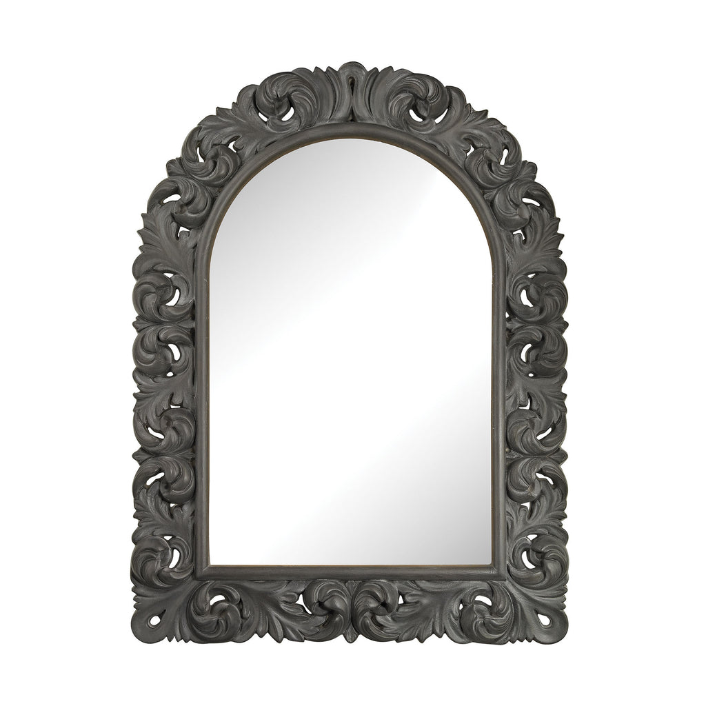 6100-002 Arched Scroll Mirror Mirror - RauFurniture.com