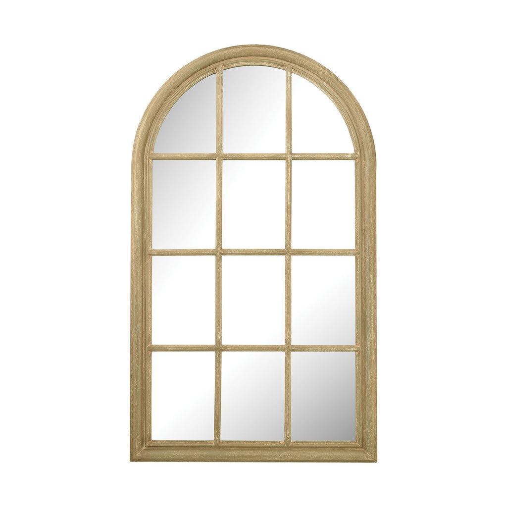 6100-006 Arched Window Pane Mirror Mirror - RauFurniture.com