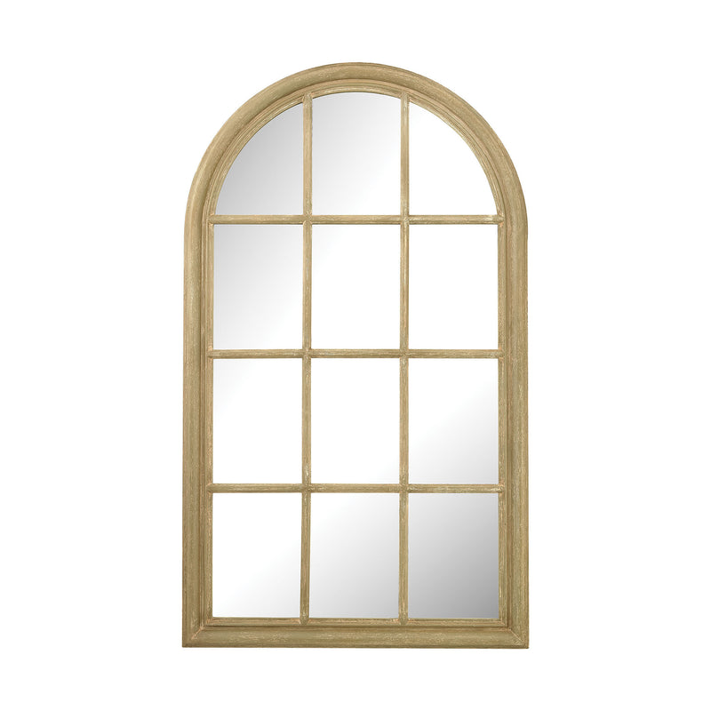 6100-006 Arched Window Pane Mirror Mirror - RauFurniture.com