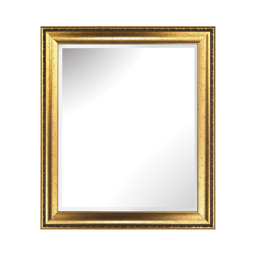 6100-021 Lucrezia Composite Frame Wall Mirror In Gibson Gold Mirror - RauFurniture.com