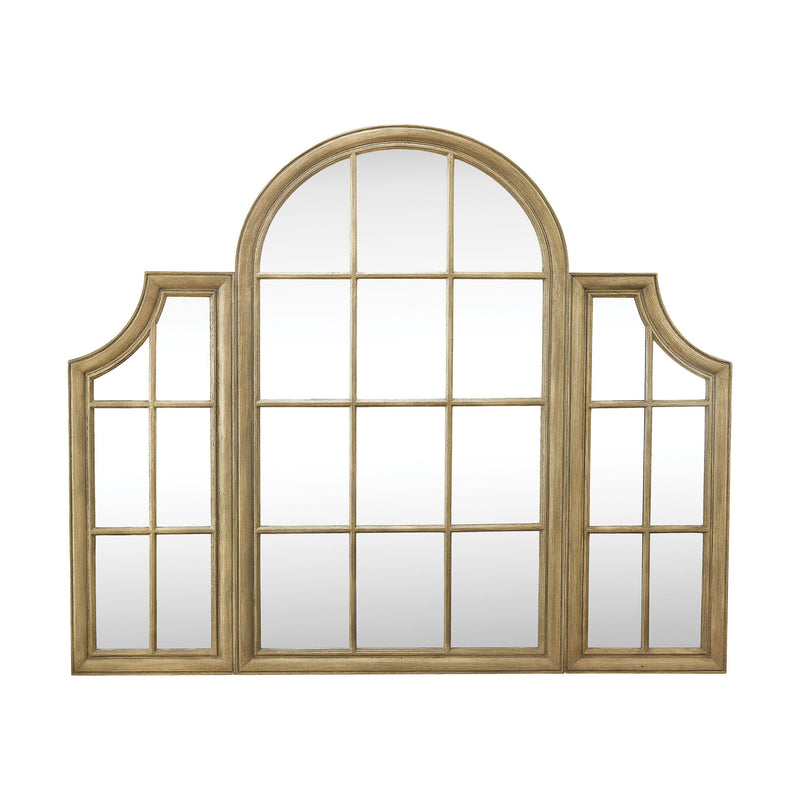 6100-025 Windward Composite Frame Wall Mirror Mirror - RauFurniture.com