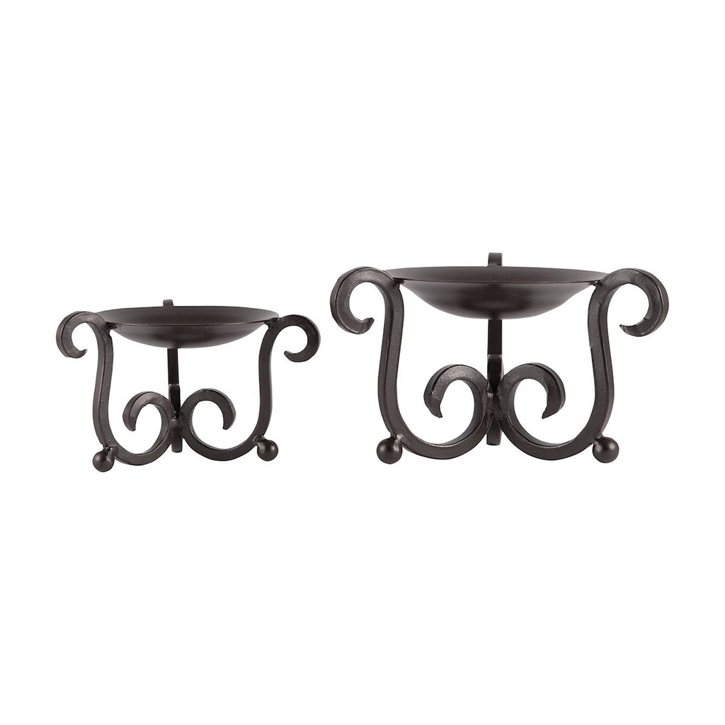 620621 - Candelaria Set of 2 Pillar Holders