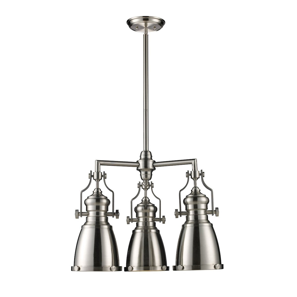 Chadwick - Chandelier - Satin Nickel