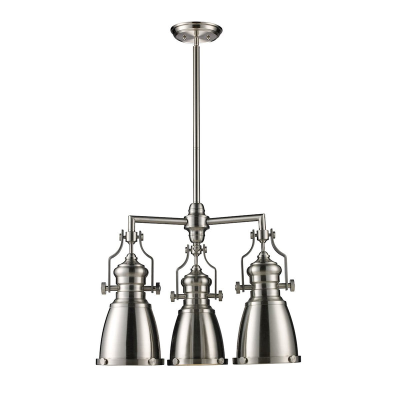 Chadwick - Chandelier - Satin Nickel