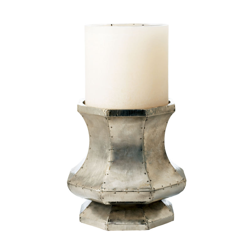 665008 Royal German Silver Pillar Holder Candle/Candle Holder - RauFurniture.com