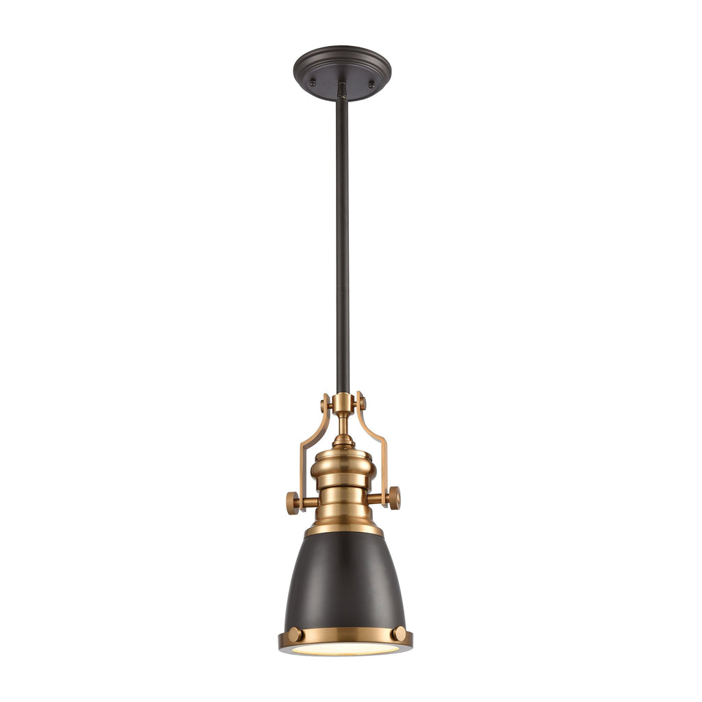 Chadwick - Mini Pendant - Oil Rubbed Bronze, Satin Brass, Satin Brass