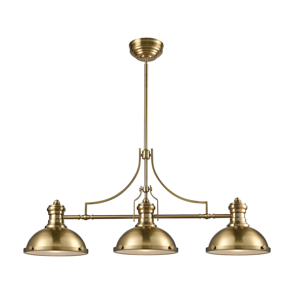 Chadwick - Island Light - Satin Brass