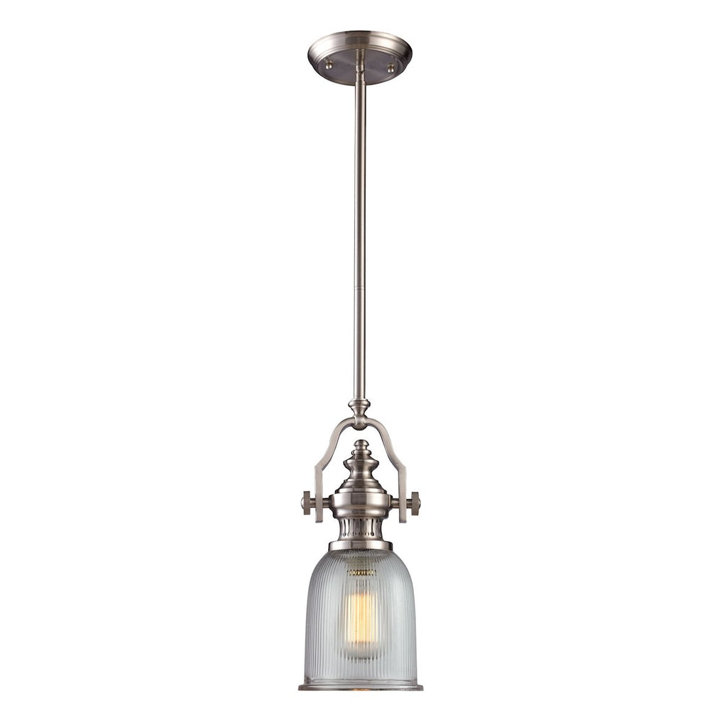 Chadwick - Mini Pendant - Satin Nickel