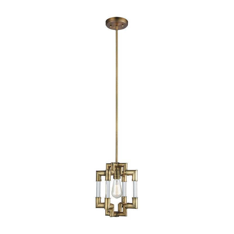 Brandon - Mini Pendant - Classic Brass