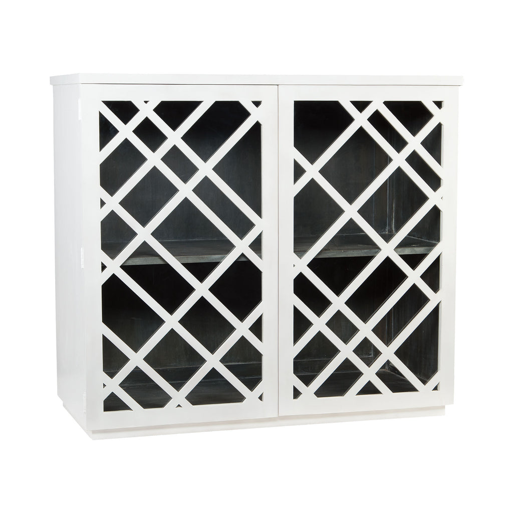7011-037 Plaid Bar Cabinet Cabinet - RauFurniture.com