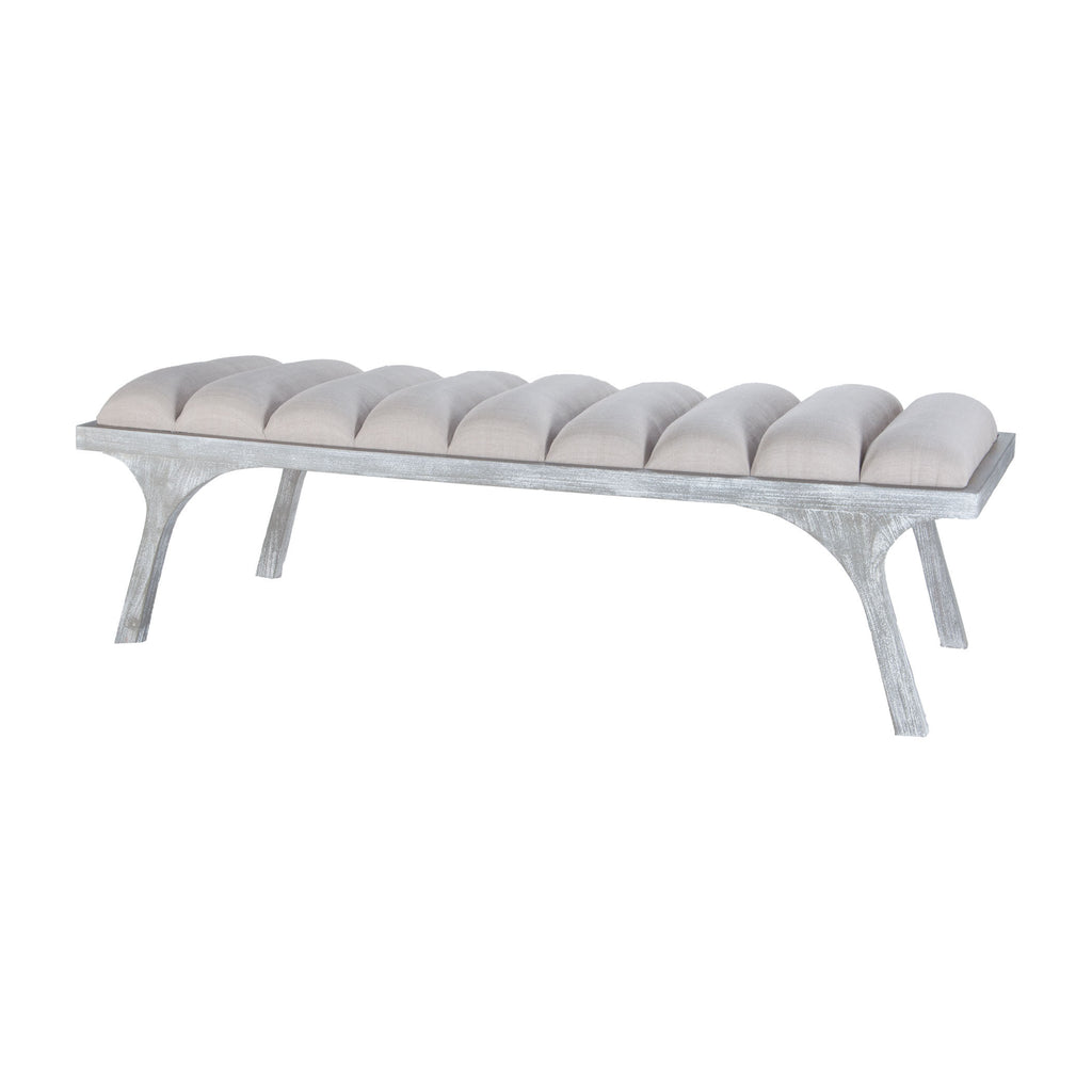 7011-048 Lawrence Split Leg Bench Bench - RauFurniture.com