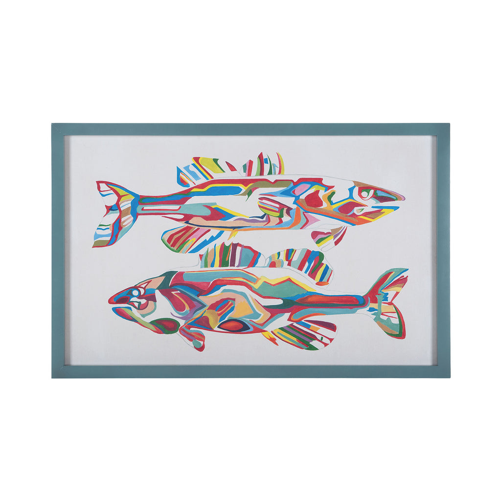 7011-074 "Alpha Fish" Wall Decor - RauFurniture.com