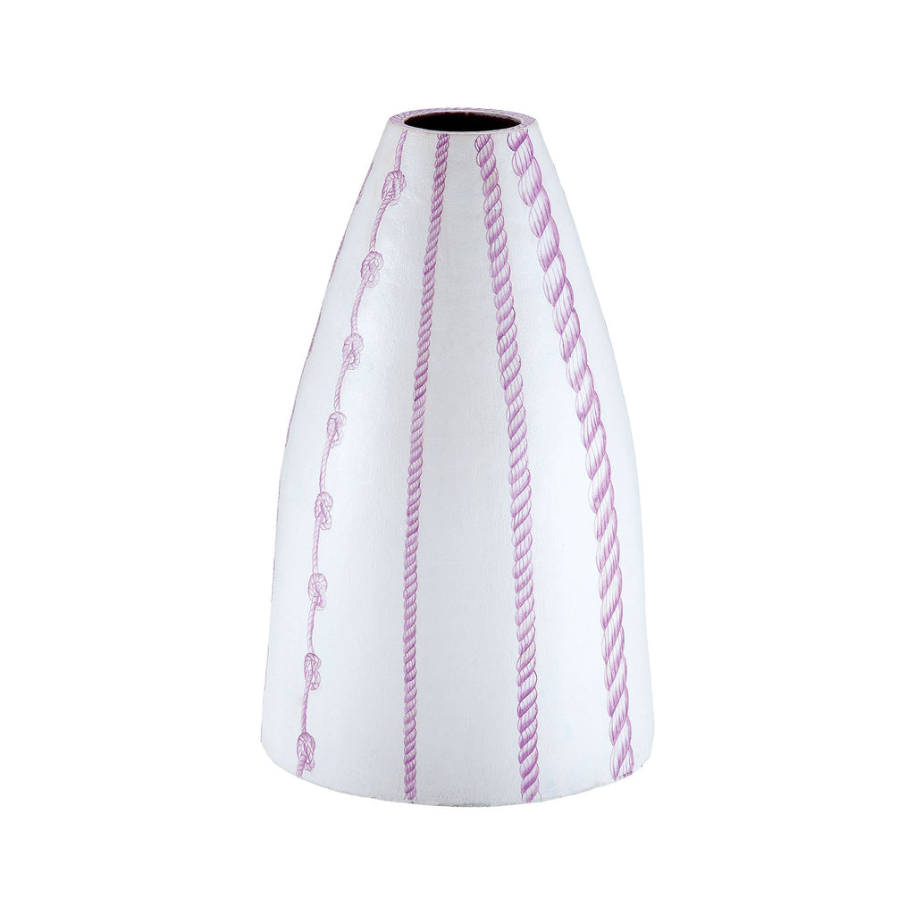 7011-092 Radiant Orchid Ropes Vase Vase/Urn - RauFurniture.com