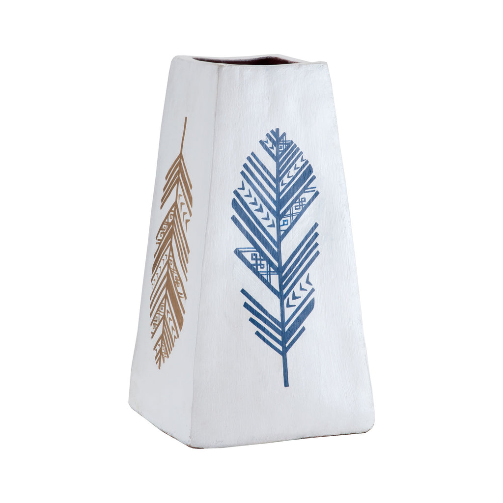 7011-097 Big Bear Hand Painted Vase Vase/Urn - RauFurniture.com