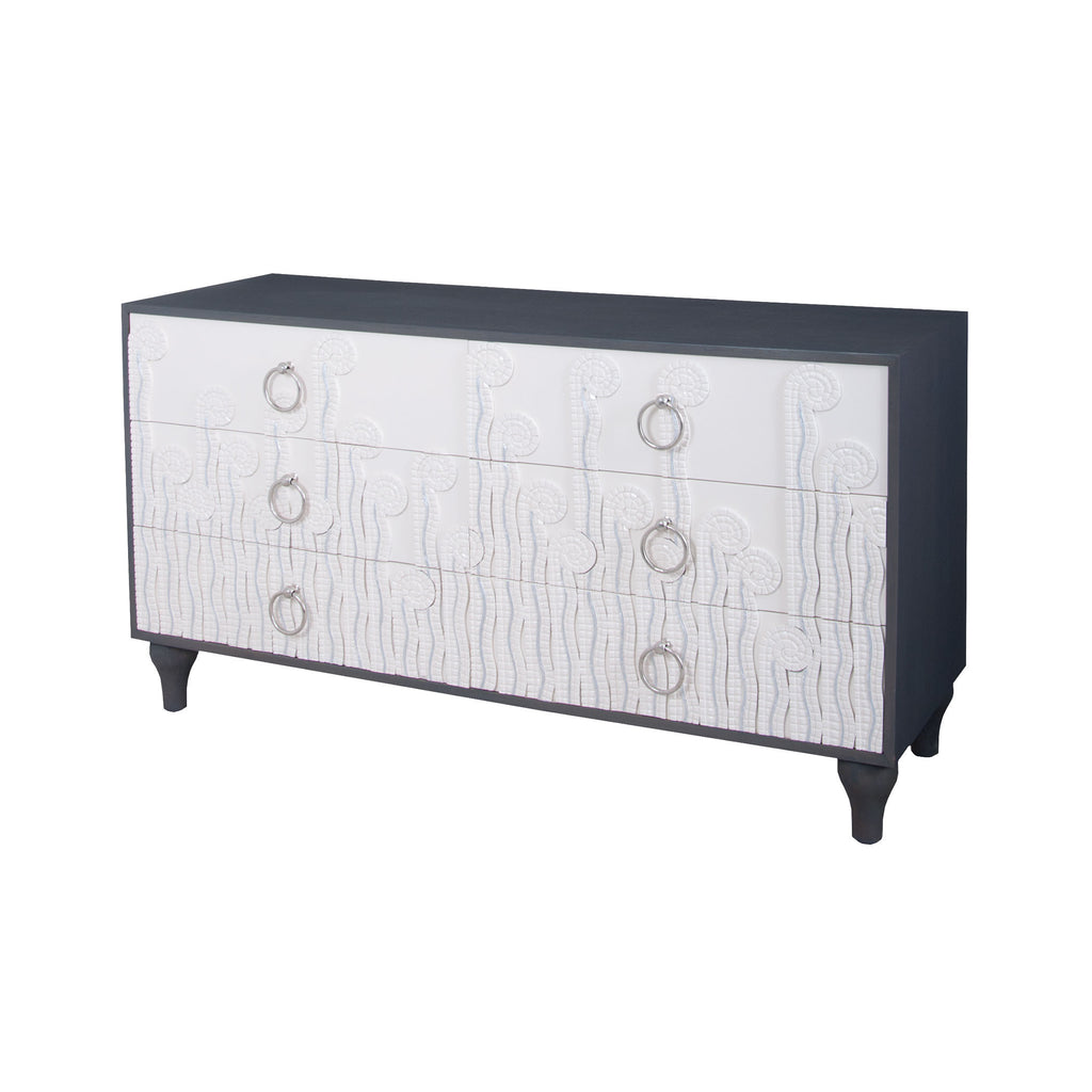 7011-1044 Deco Fern 6 Drawer Chest Chest - RauFurniture.com