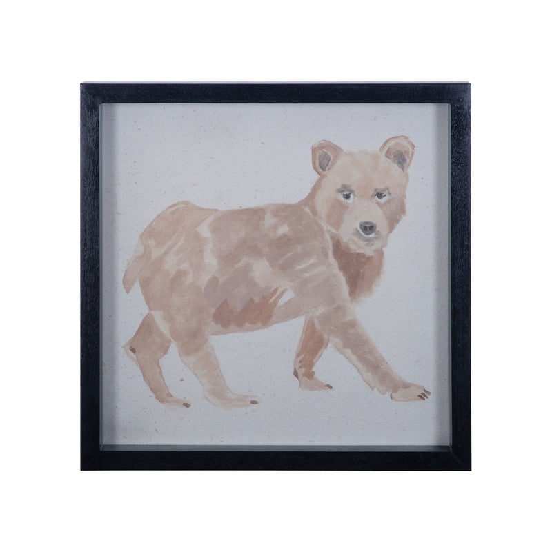 7011-1079 Brown Bear Wall Decor - RauFurniture.com