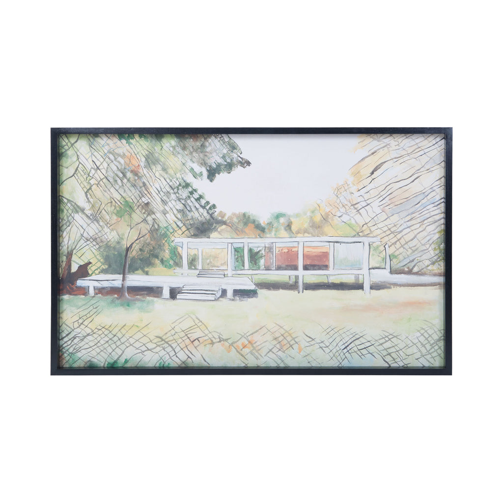 7011-1090 Farnsworth House Wall Decor - RauFurniture.com