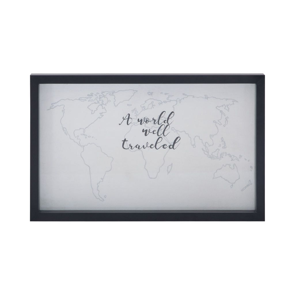 7011-1091 A world Well Traveled Wall Decor - RauFurniture.com