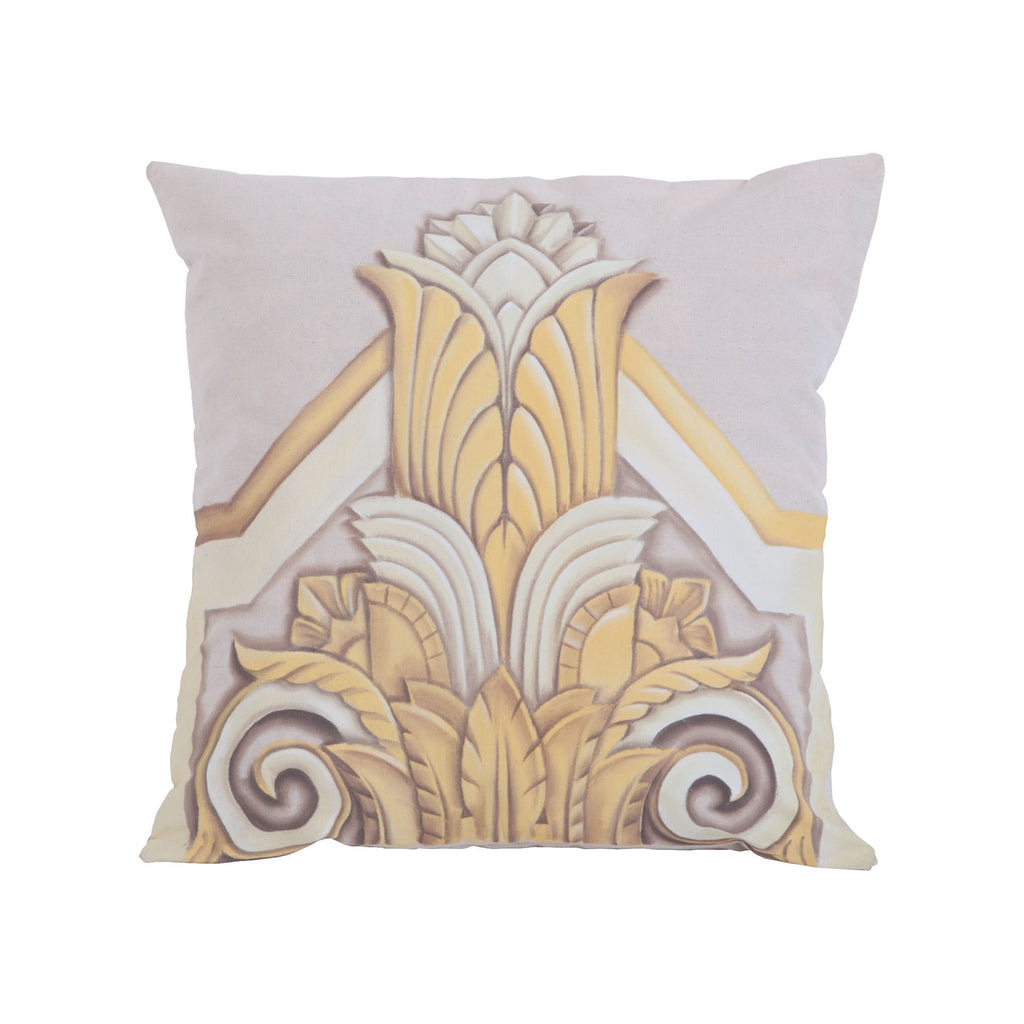 7011-1135 Gold Deco Pillow Pillow - RauFurniture.com