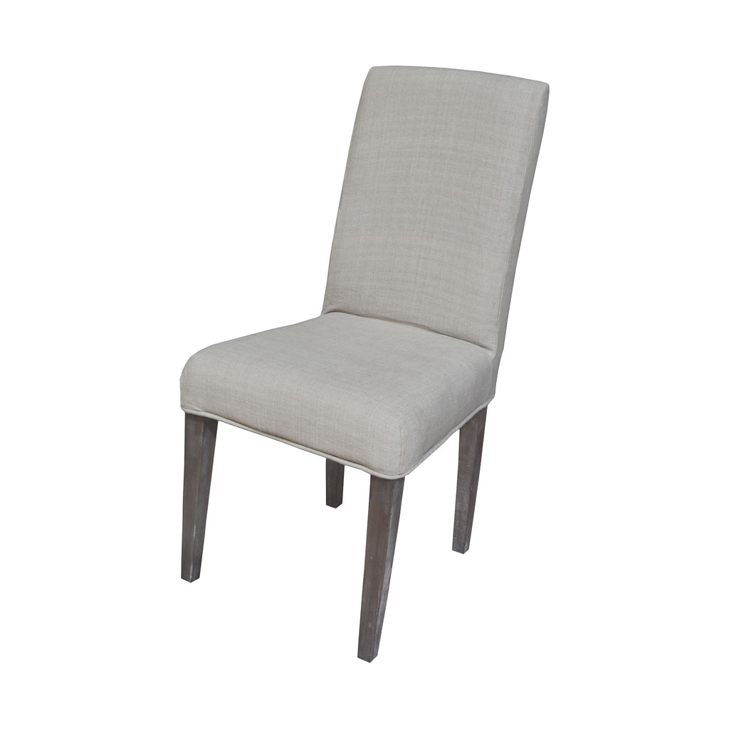 7011-117-C Couture Covers Parsons Chair Cover - Light Grey Cover/Cushion - RauFurniture.com