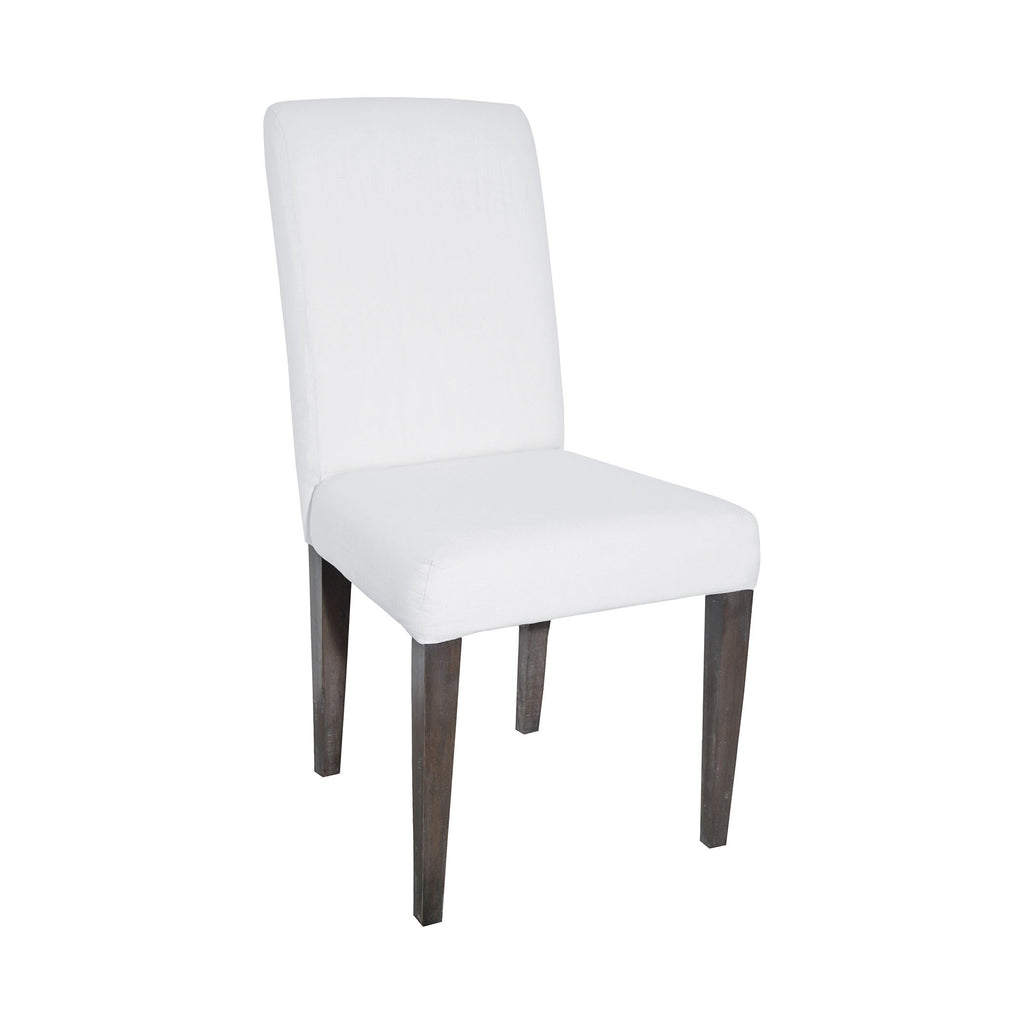 7011-122 Couture Covers Parsons Chair In Heritage Stain With White Wash Chair - RauFurniture.com