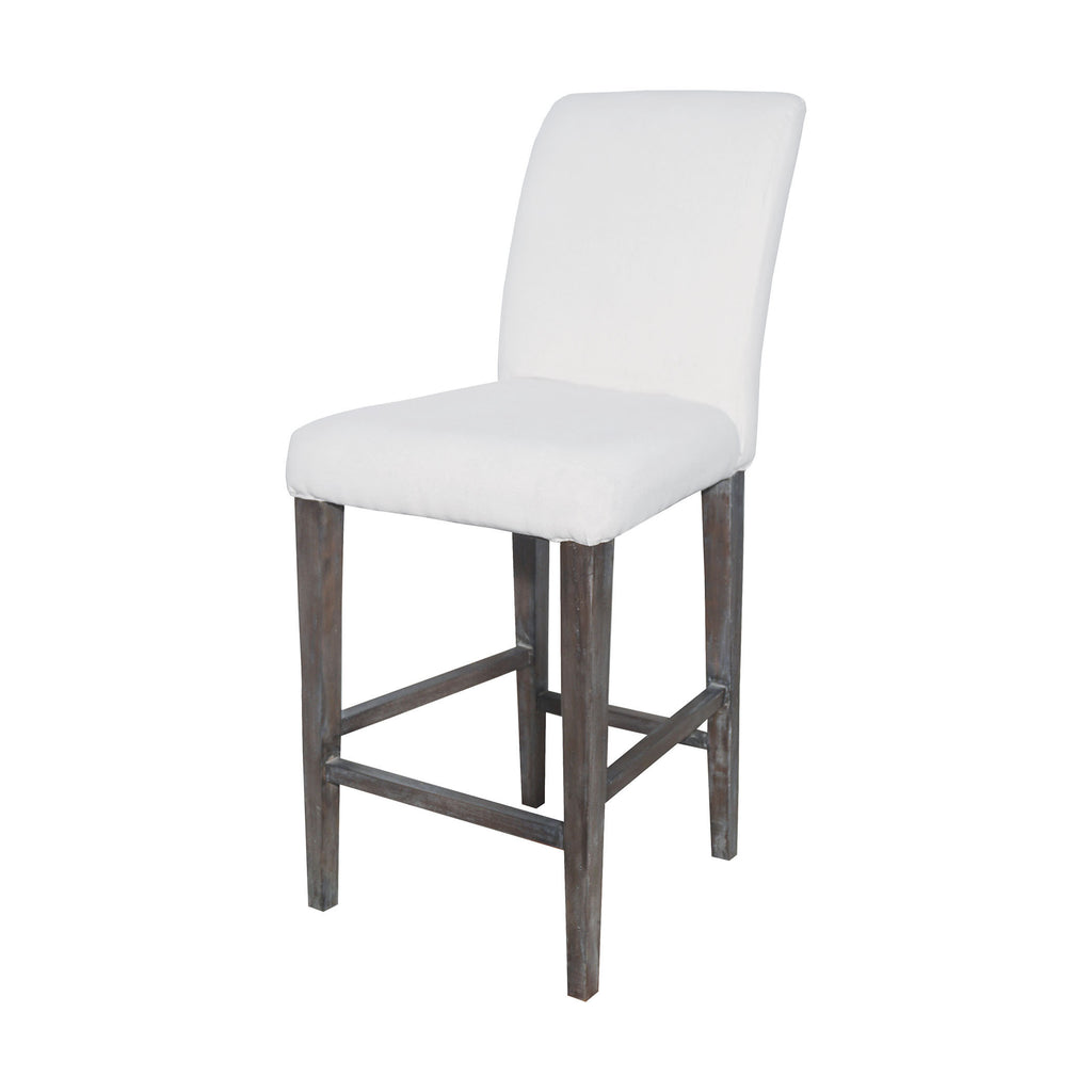 7011-124 Couture Covers Parsons Bar Stool In Heritage Stain With White Wash Stool - RauFurniture.com