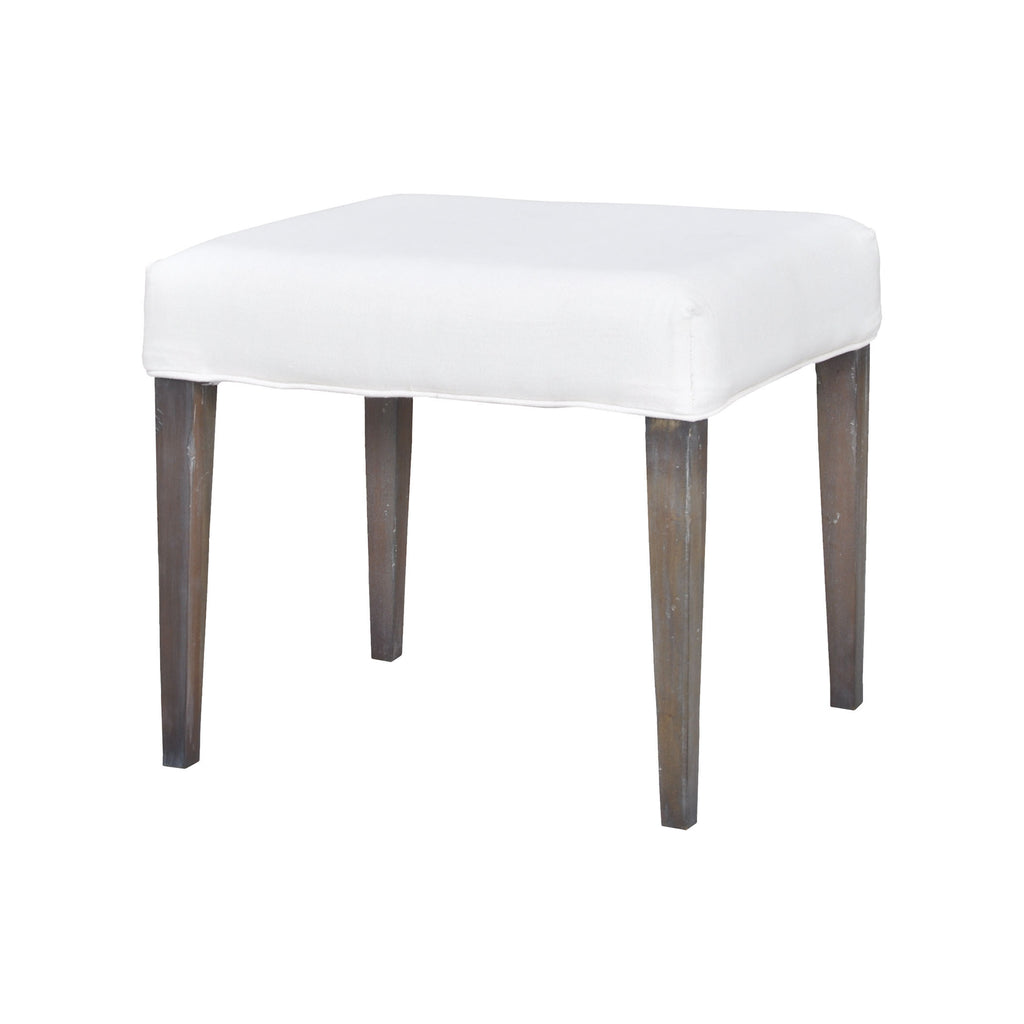 7011-125 Couture Covers Single Bench In Heritage Stain With White Wash - Free Shipping! Bench - RauFurniture.com