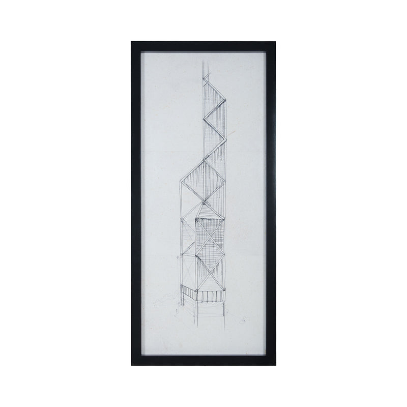 7011-571 Bank of China Wall Decor - RauFurniture.com