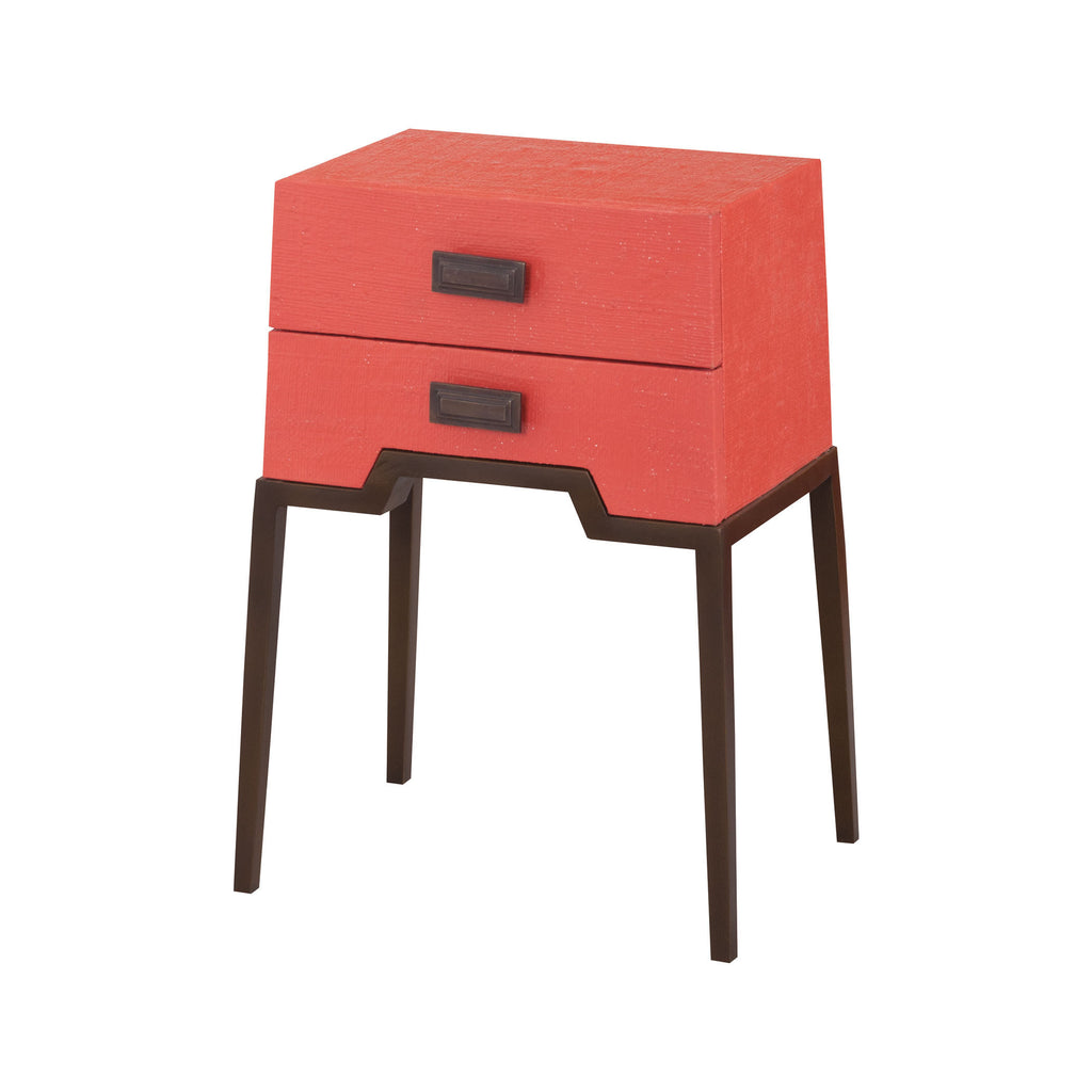 7011-963C Ziggy Grapefruit Accent Table - Free Shipping! Table - RauFurniture.com