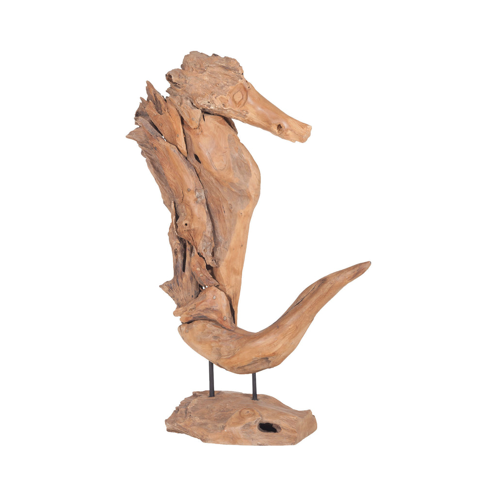 7162-067 Whinny Teak Sculpture - Free Shipping! Sculpture - RauFurniture.com