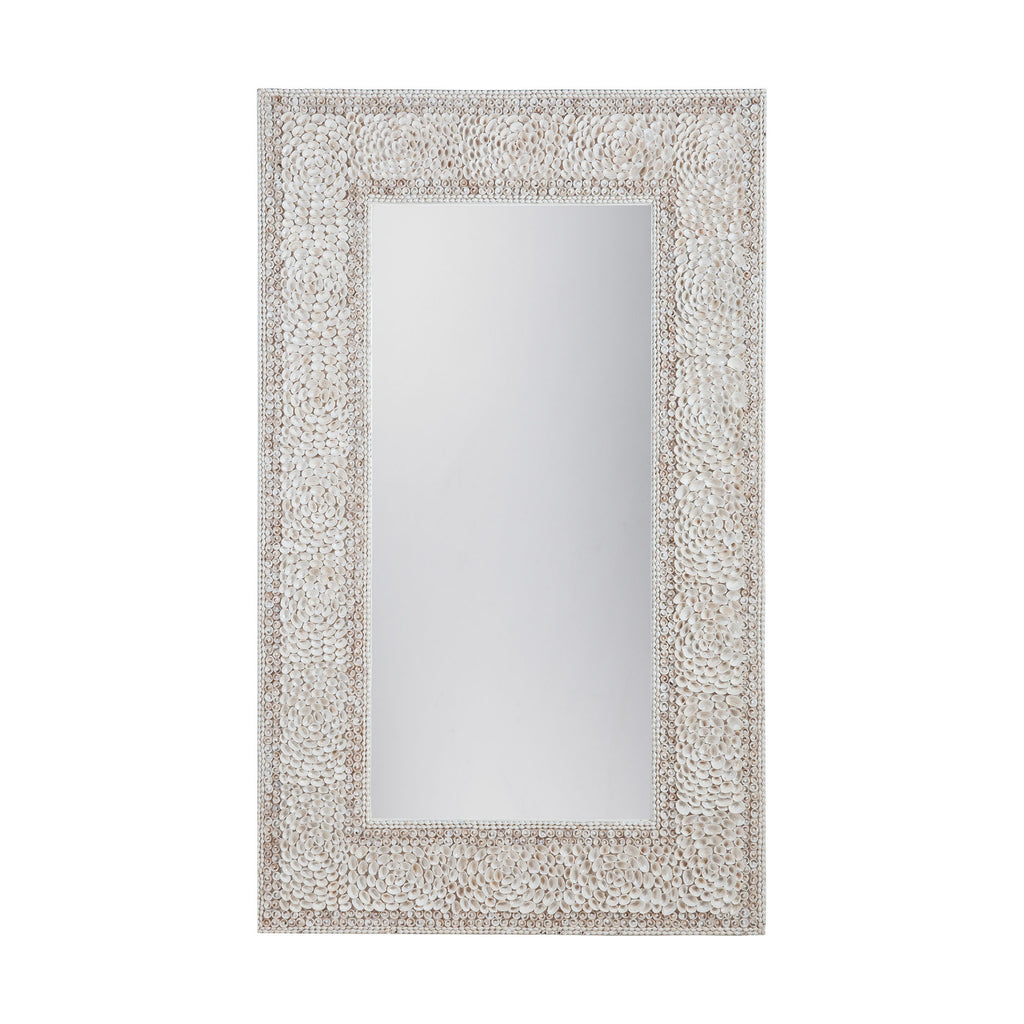 7163-030 Mosaic Shell Mirror Mirror - RauFurniture.com