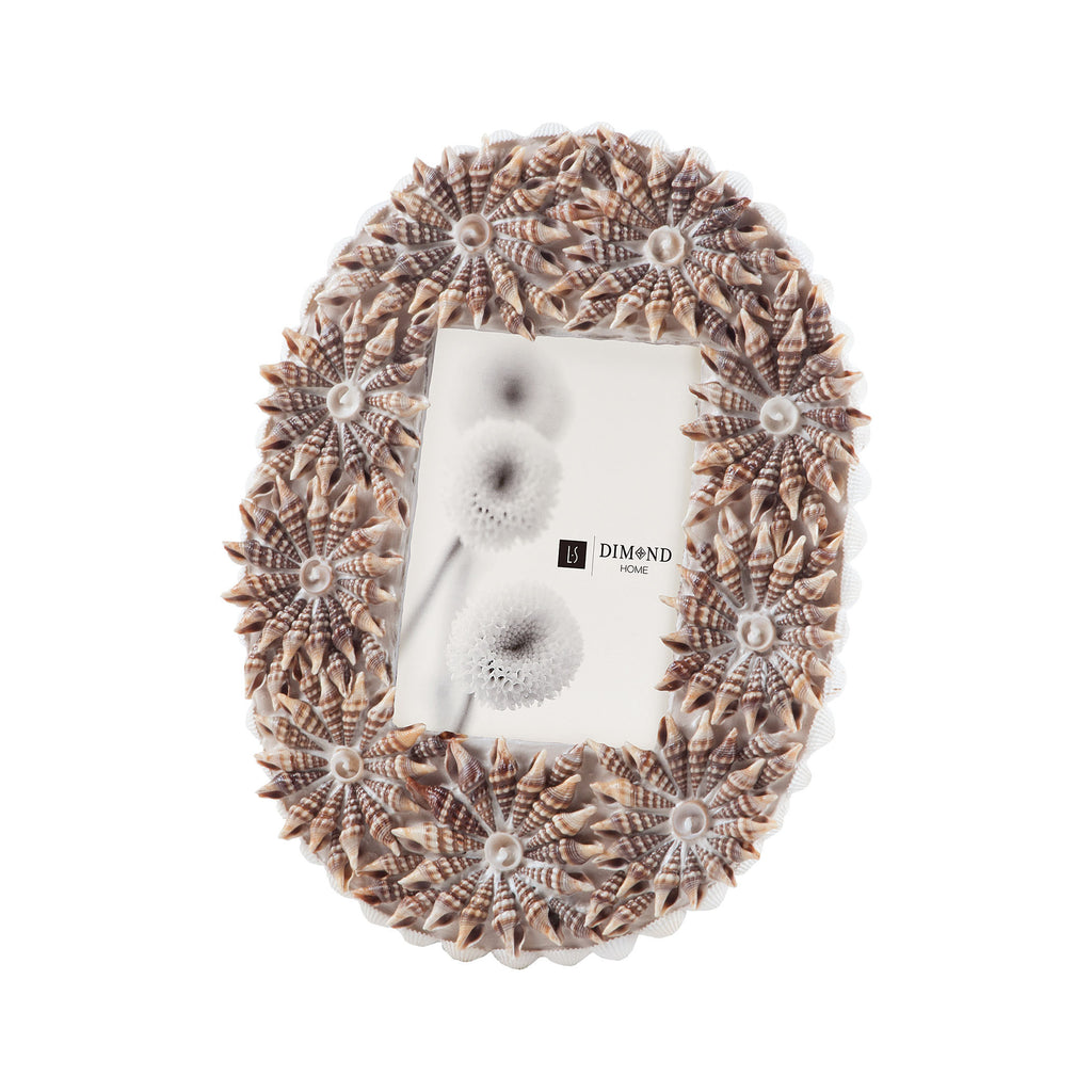 7163-038 Multicolor Starfish Shell Frame Frame - RauFurniture.com