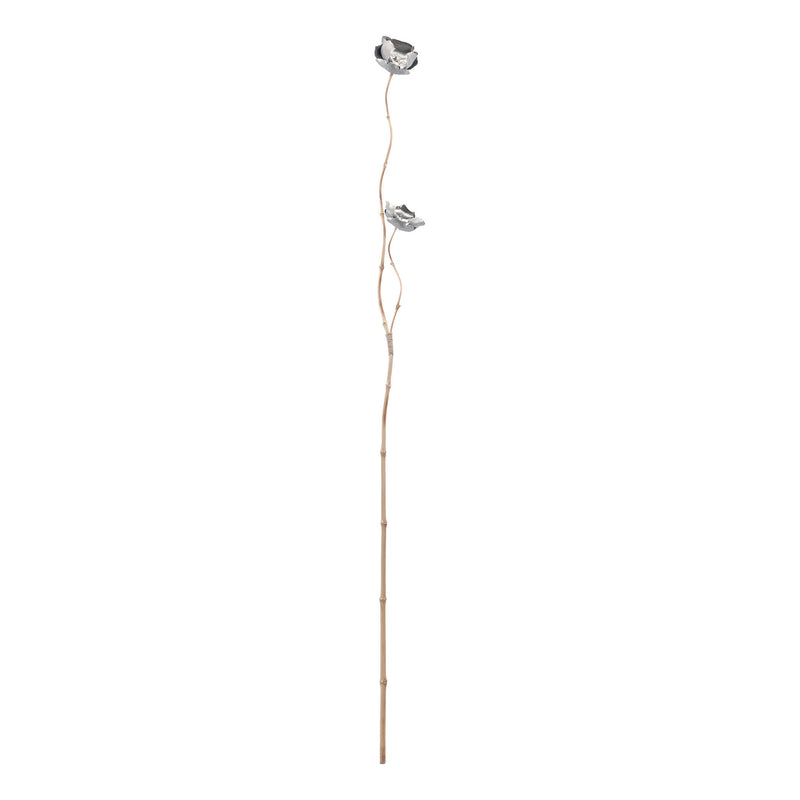 7163-067 Silver Lontar Fruit Leaves Accessory - RauFurniture.com