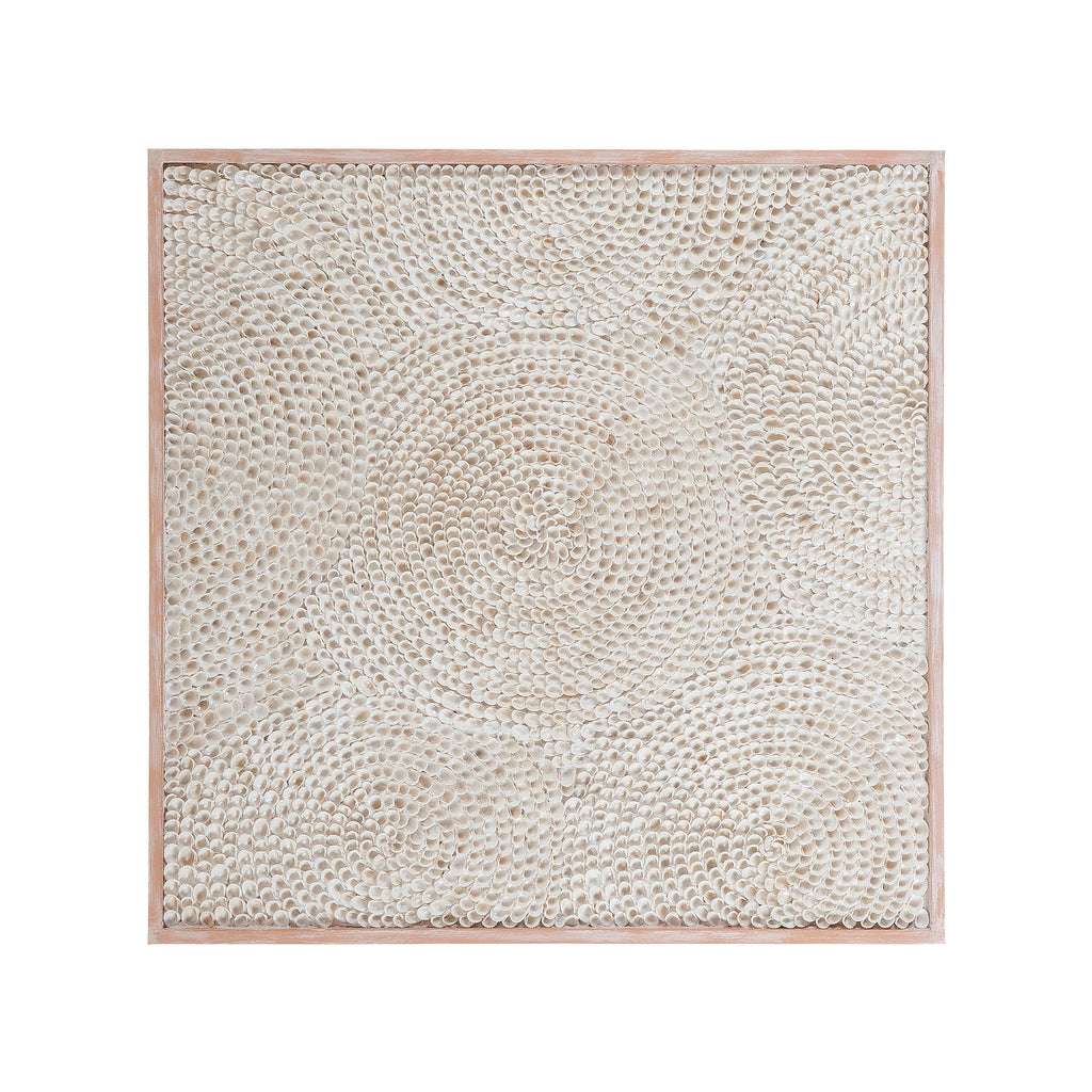 7163-072 Natural Shell Mosaic Wall Décor Wall Decor - RauFurniture.com
