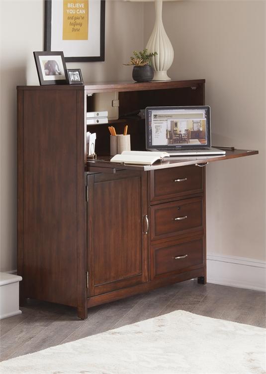 718-CC Hampton Bay Home Office-Cherry