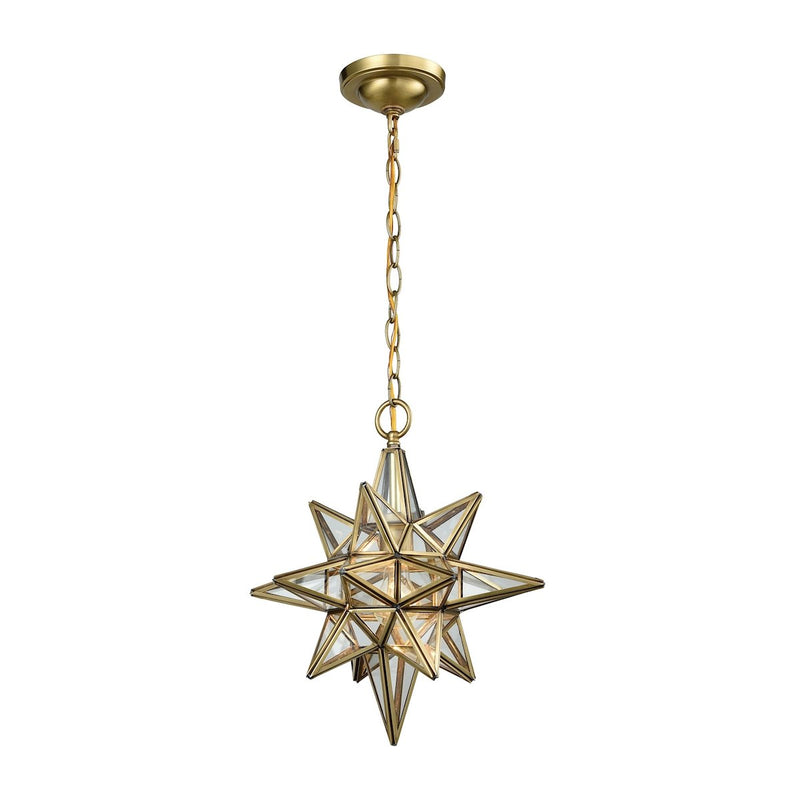 Beamer - Mini Pendant - Brushed Brass