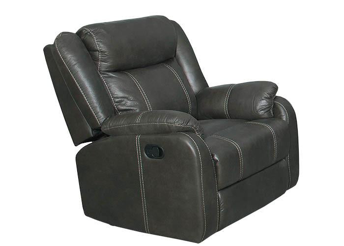 7303 Gin Rummy Charcoal Recliner, Recliners & Gliders, American Imports, - ReeceFurniture.com - Free Local Pick Ups: Frankenmuth, MI, Indianapolis, IN, Chicago Ridge, IL, and Detroit, MI
