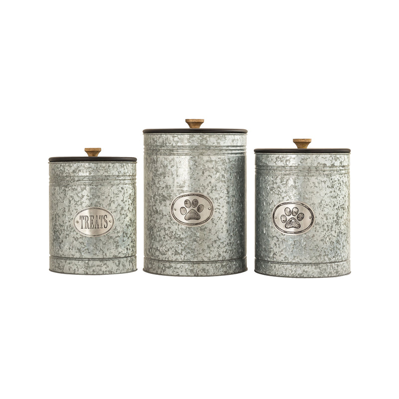 771750 - Pawell Set of 3 Pet Canisters