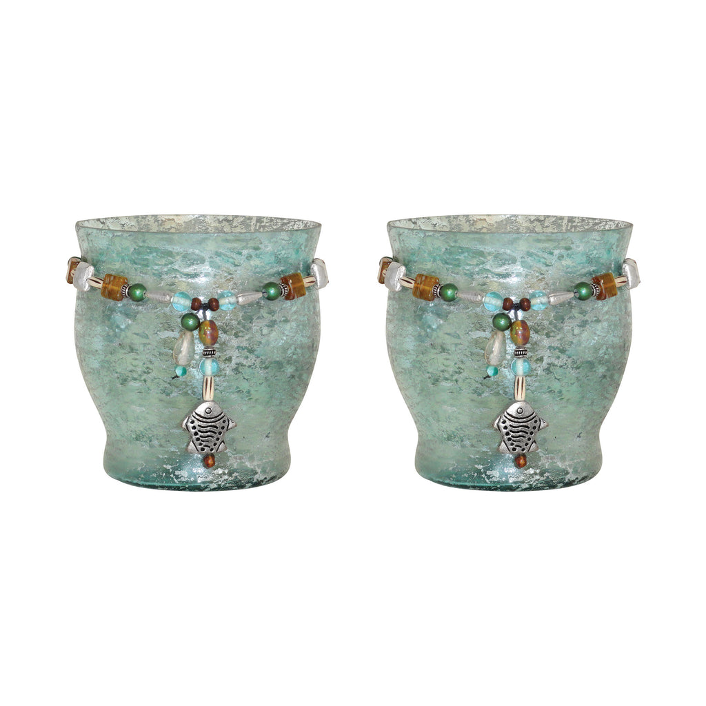 780530 - Pasha Adorned Pillar Holder