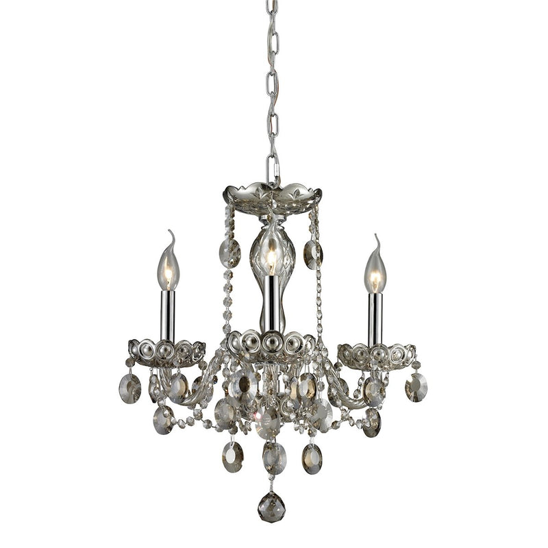 Balmoral - Chandelier - Teak Plated