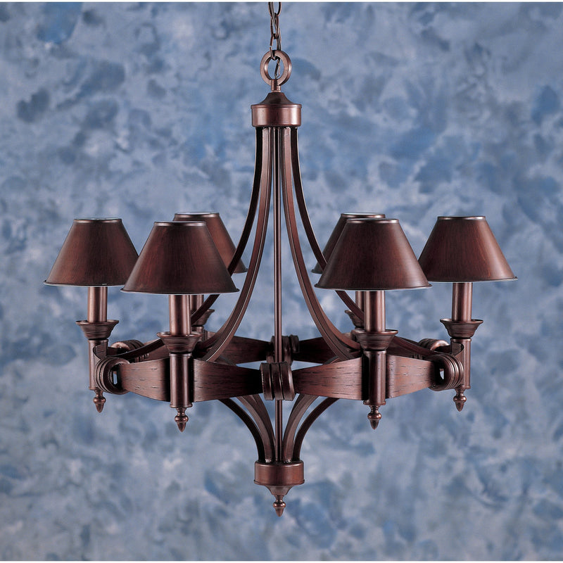 Amersham - Chandelier - Brown