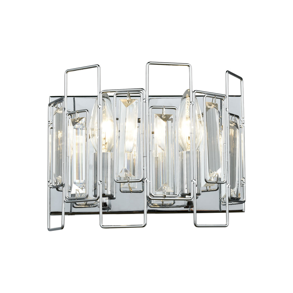 Crosby - Vanity Light - Polished Chrome