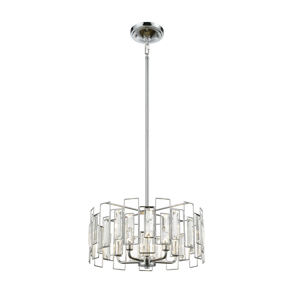 Crosby - Chandelier - Polished Chrome