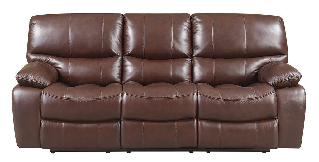 E8475 Hampstead 4019 Brown Top Grain Leather Furniture - RauFurniture.com
