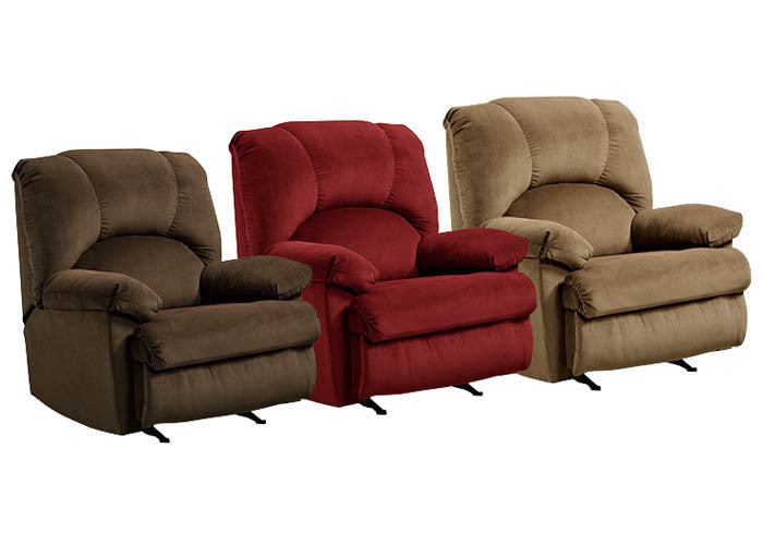 8550 Montana Power Chocolate Rocker/Recliner Recliners & Gliders - RauFurniture.com